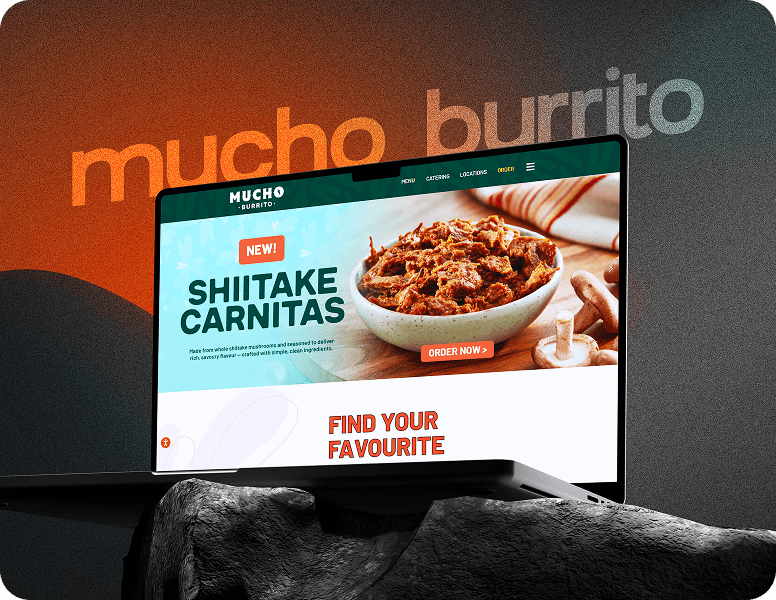 MUCHO Burrito — desktop