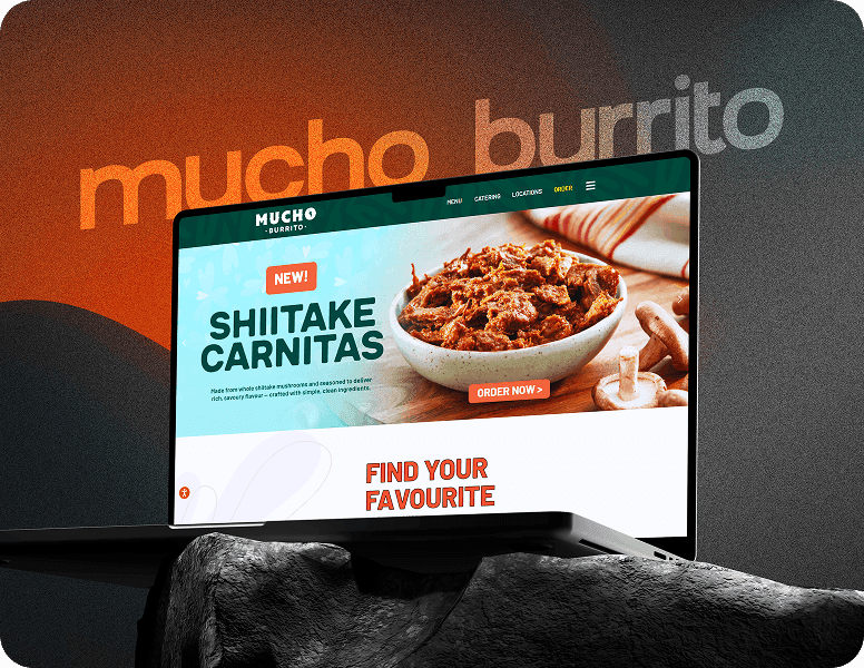 MUCHO Burrito — desktop
