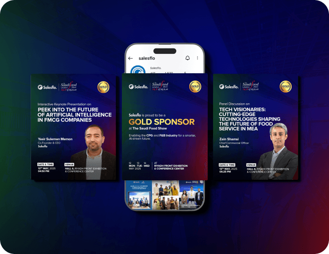 Salesflo digital campaign mockups